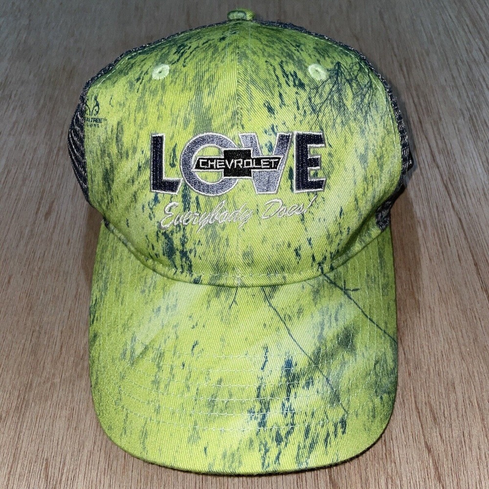 Love Chevrolet “Every Lady Does” Adult Cap Hat Camo Realtree Adjustable